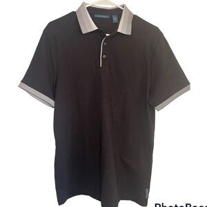Perry Ellis black polo